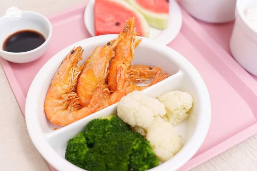 Thực đơn sau sinh tại Hồng Ngọc