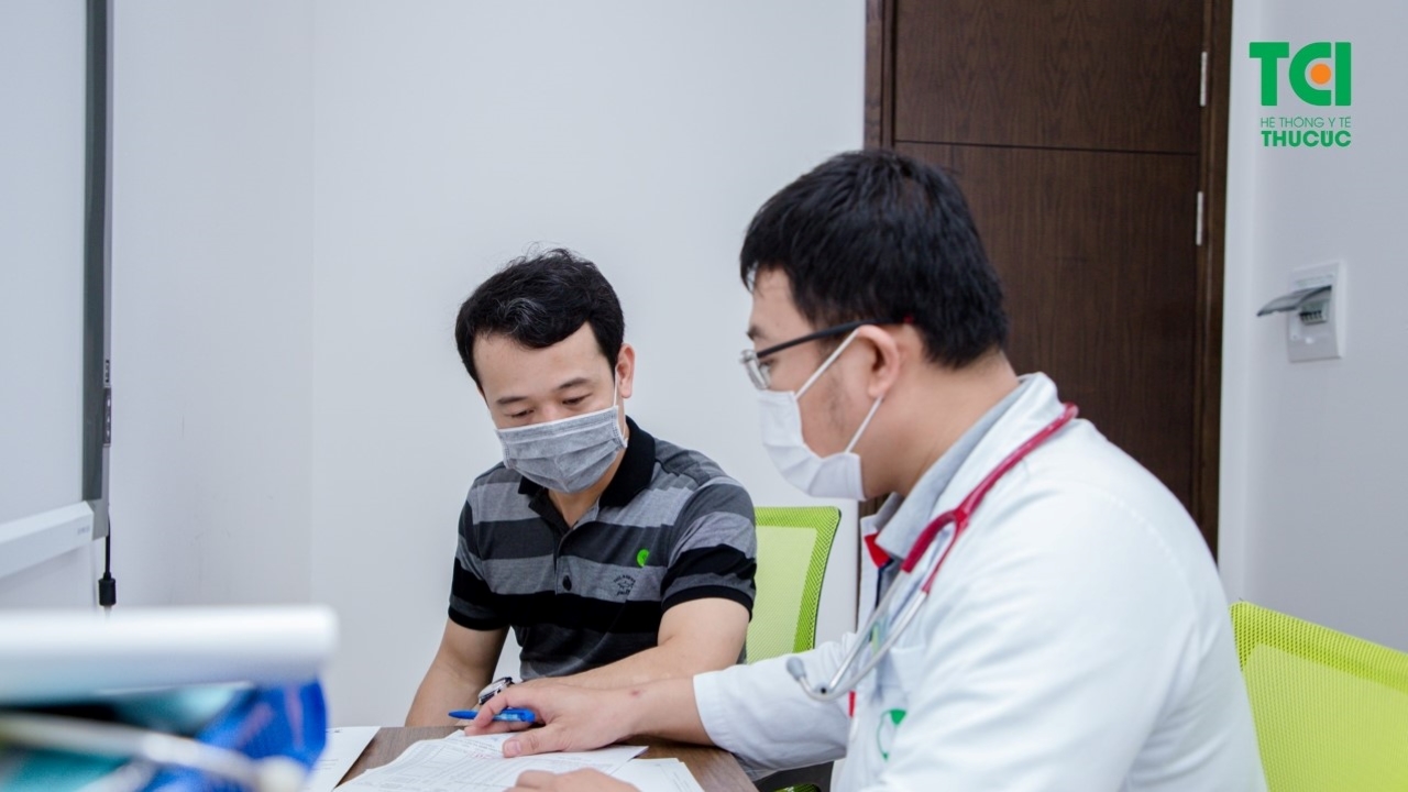 Hướng dẫn đặt khám gói khám nam khoa qua app Thu Cúc Care tại Bệnh viện Thu Cúc