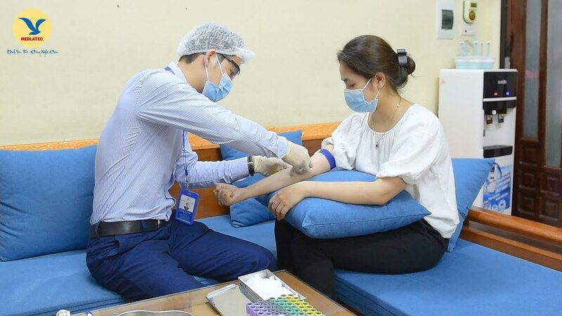 Quy trình xét nghiệm máu tại nhà tại Hồng Ngọc