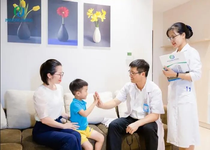 Quy trình đặt lịch khám gói nhi khoa tại Bệnh viện Thu Cúc