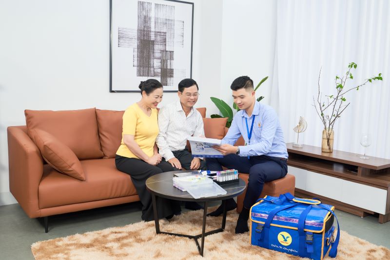 Quy Tr&igrave;nh Lấy Mẫu Tận Nơi Chuẩn Y Khoa