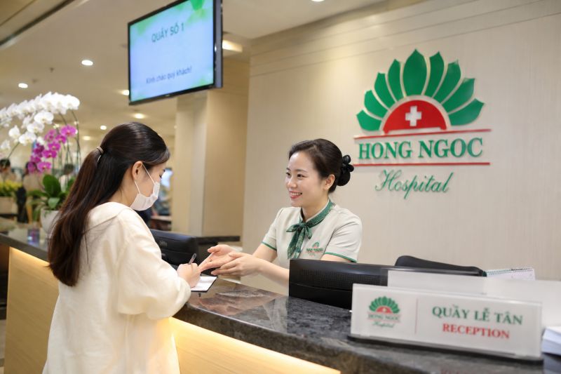 Đặt khám nhanh Bệnh viện Đa khoa Quốc tế Hồng Ngọc