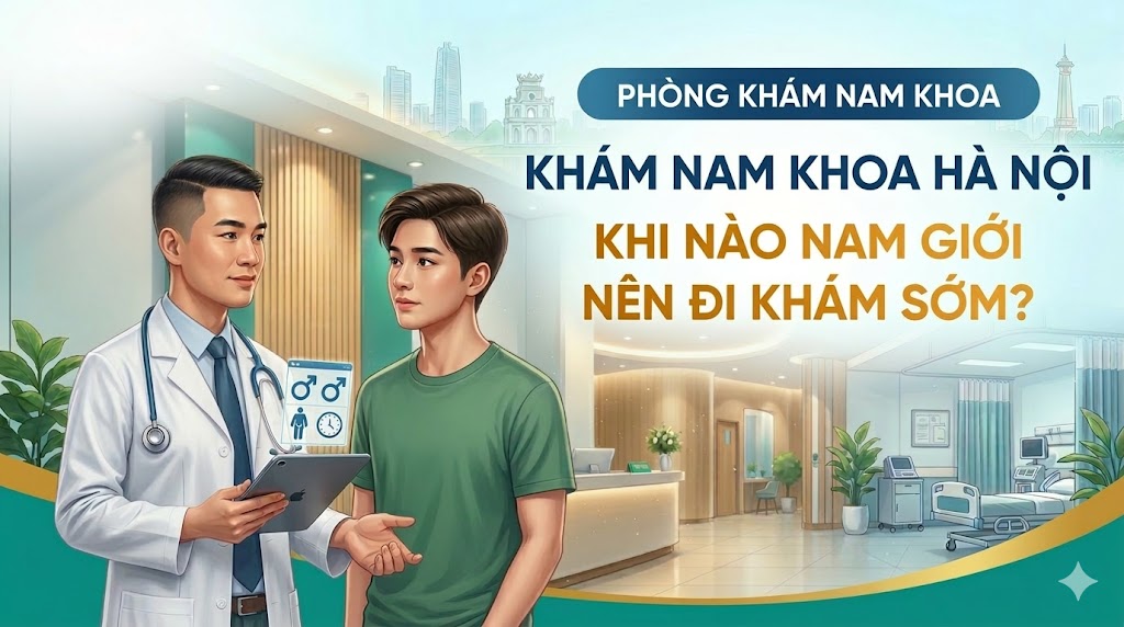 Khám nam khoa Hà Nội: Khi nào nam giới nên đi khám sớm?