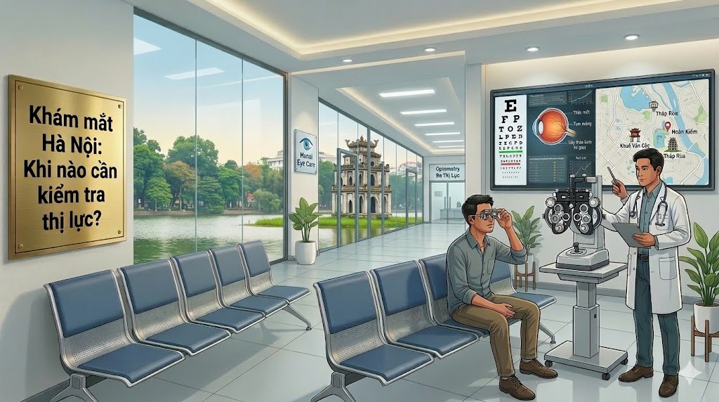 Khám mắt Hà Nội: Khi nào cần kiểm tra thị lực?