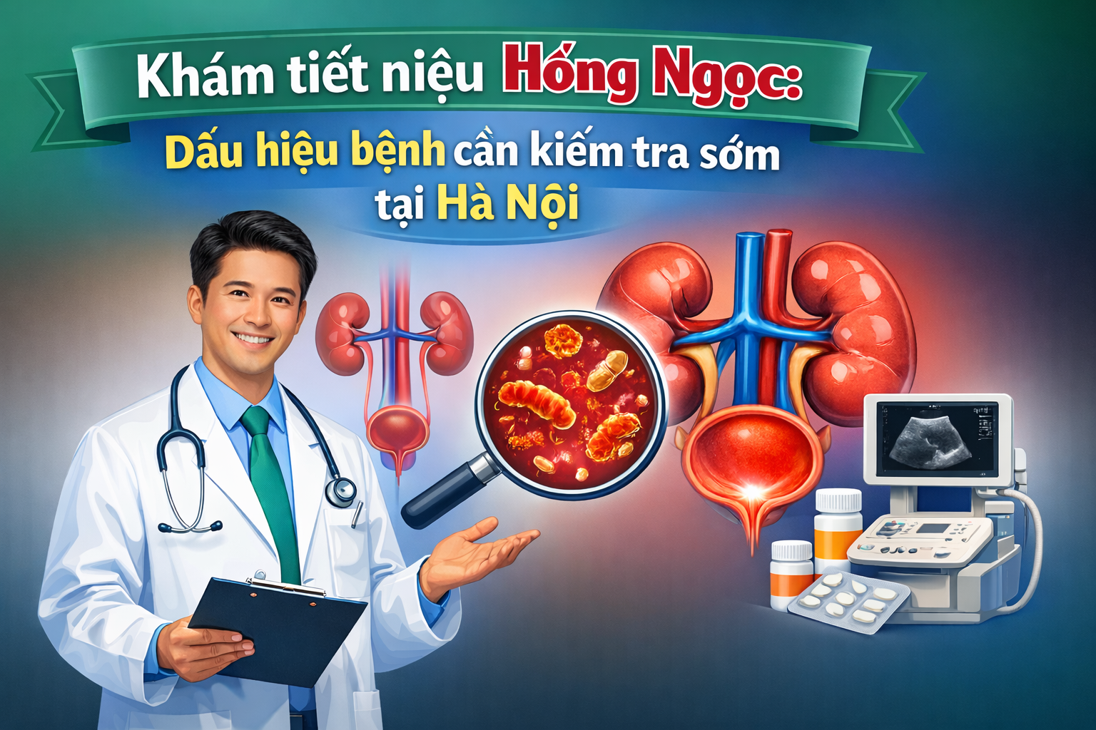 Khám tiết niệu Hồng Ngọc: Dấu hiệu bệnh cần kiểm tra sớm tại Hà Nội