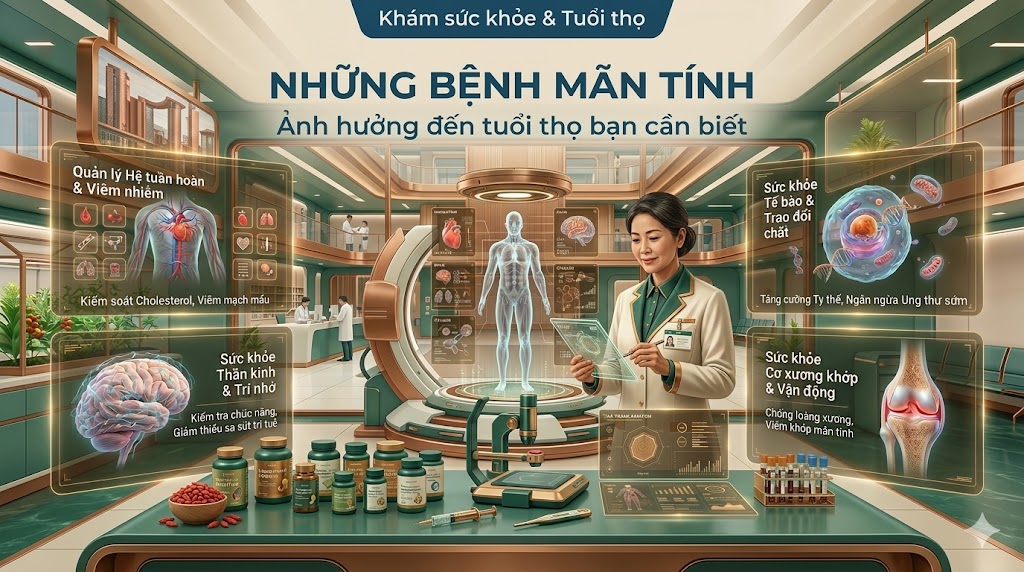 Những bệnh mãn tính ảnh hưởng đến tuổi thọ bạn cần biết