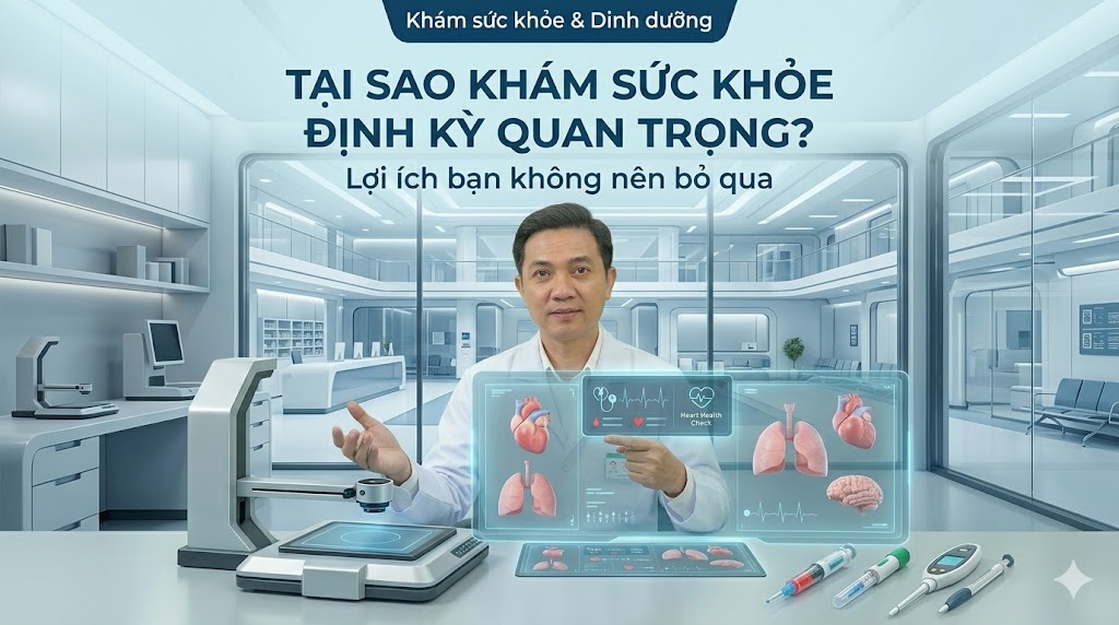 Tại sao khám sức khỏe định kỳ quan trọng? Lợi ích bạn không nên bỏ qua