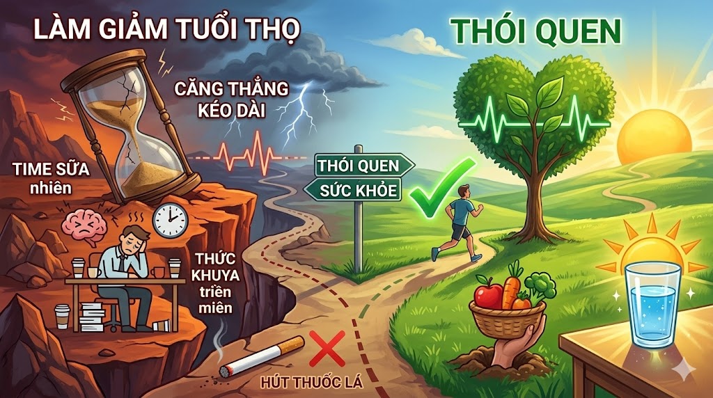 Những sai lầm làm giảm tuổi thọ bạn không biết và cách phòng tránh