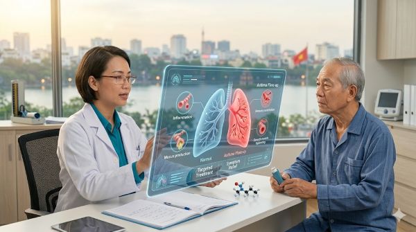 Khám hô hấp tại Hà Nội: Dấu hiệu hen suyễn cần kiểm tra