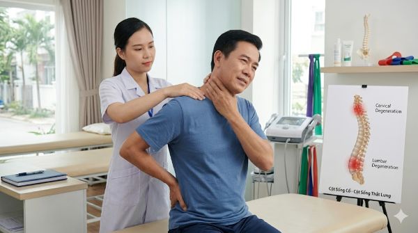 Thoái hóa cột sống: Dấu hiệu & cách điều trị không cần phẫu thuật