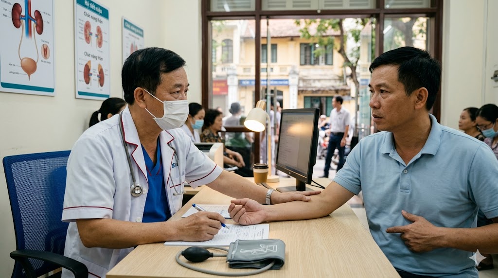Khám thận tại Hà Nội: Cảnh báo suy thận từ những dấu hiệu sớm
