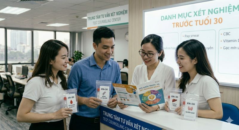 Những Xét Nghiệm Cần Làm Trước Tuổi 30 – Điều Quan Trọng Giúp Bạn Phát Hiện Sớm Rủi Ro Sức Khỏe