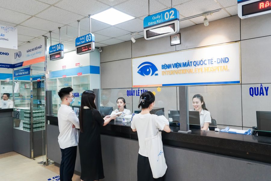 Đặt khám Bệnh viện Mắt quốc tế DND - Sài Gòn