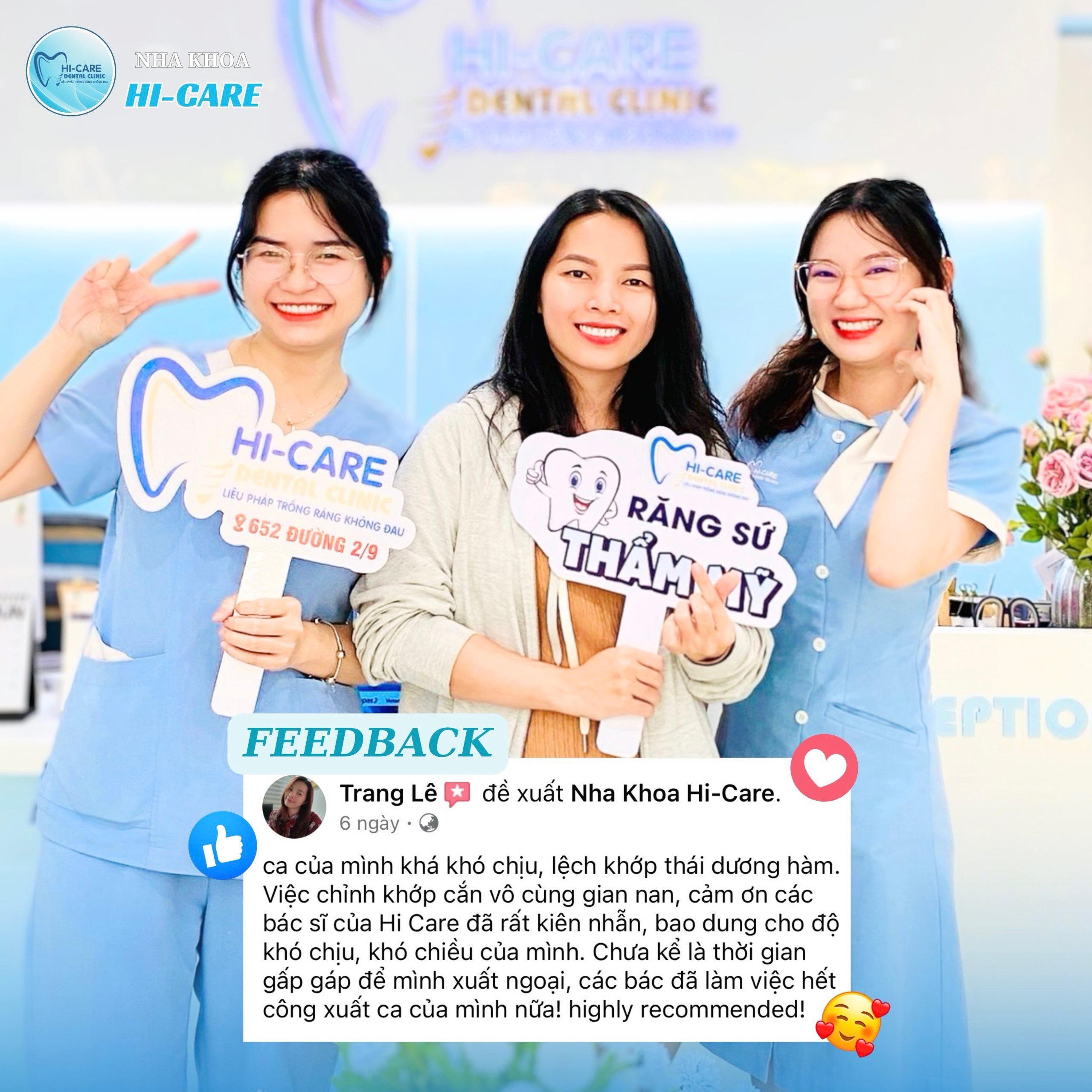Đặt khám Nha khoa Hi-Care