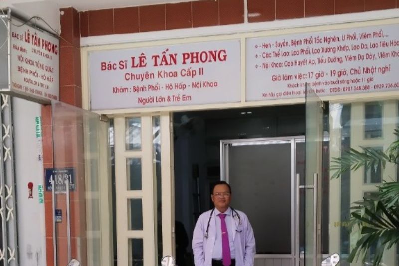 Đặt khám Phòng khám Lao và Bệnh phổi Bác sĩ Lê Tấn Phong
