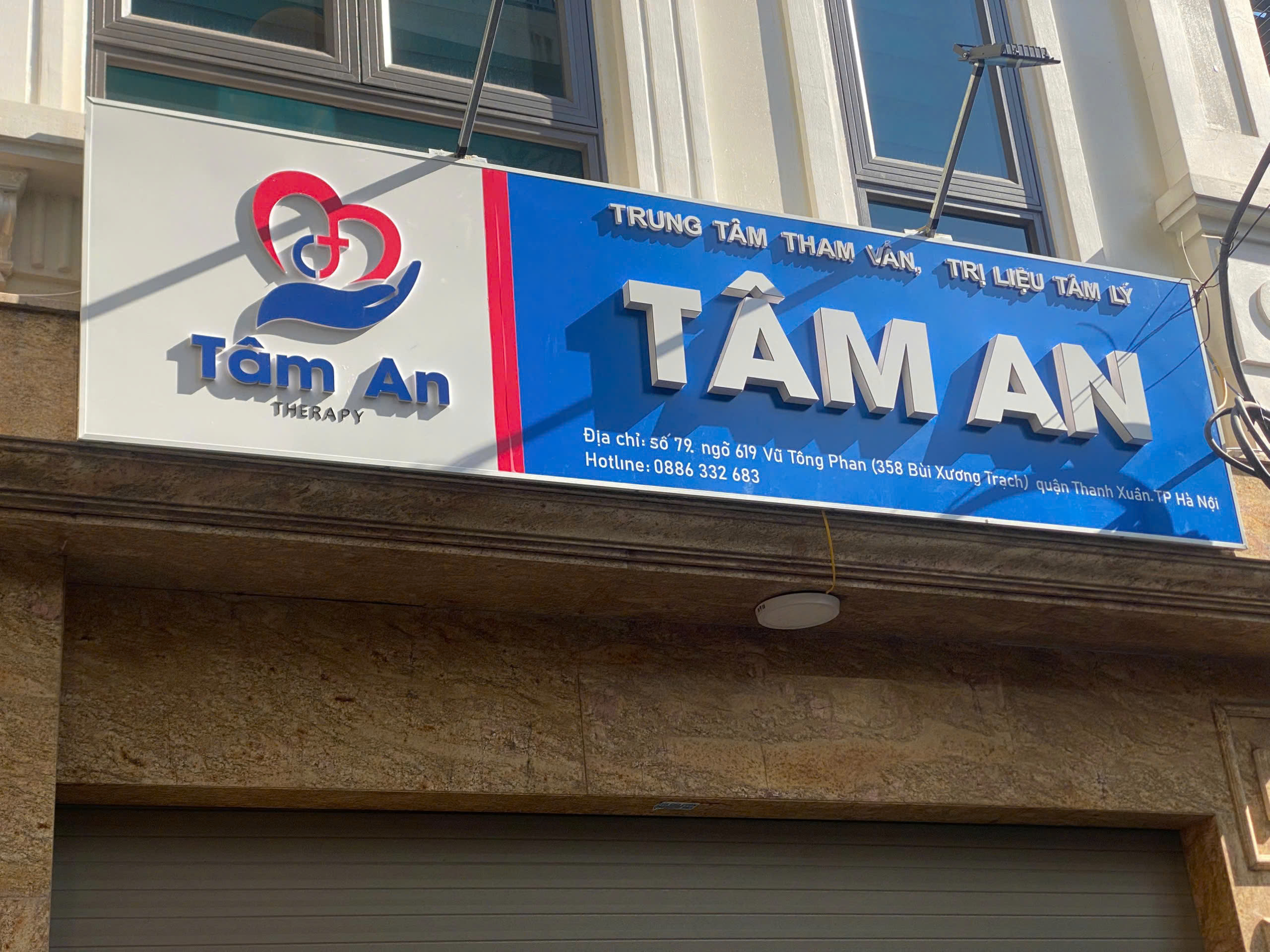 Đặt khám Trung tâm Trị liệu Tâm lý Tâm An