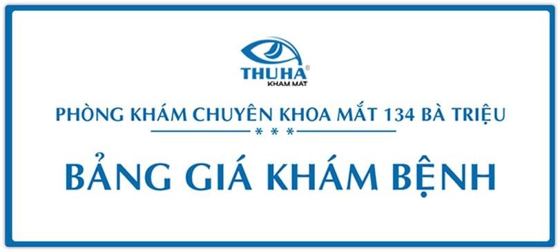 Đặt khám Phòng khám Mắt Thu Hà 134 Bà Triệu 