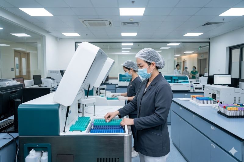 Xét nghiệm cơ bản và chuyên sâu tại Bệnh viện Thu Cúc – Nhanh chóng, chính xác, uy tín