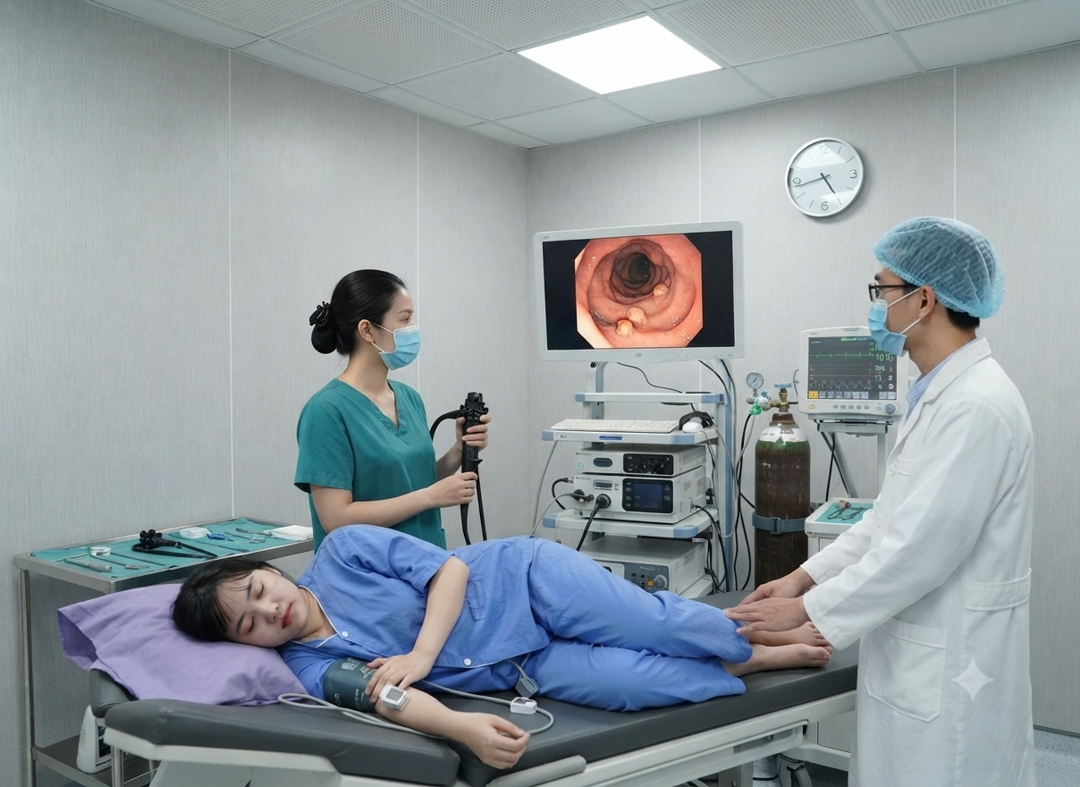 Chi phí nội soi đại tràng bao nhiêu? So sánh giá dịch vụ tại Hồng Ngọc, Thu Cúc TCI và MEDLATEC
