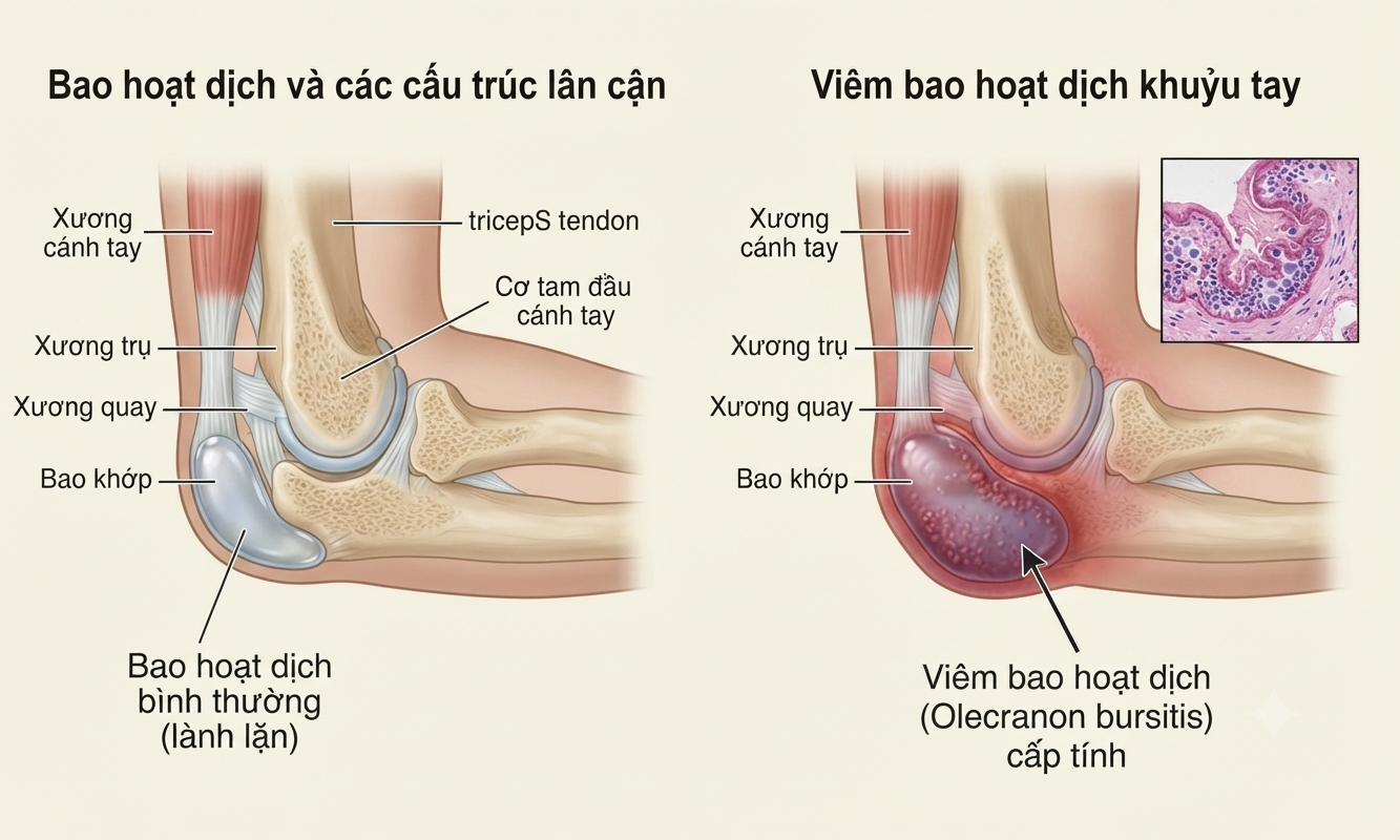 Viêm bao hoạt dịch có nguy hiểm không? Dấu hiệu nhận biết, cách điều trị và địa chỉ khám uy tín