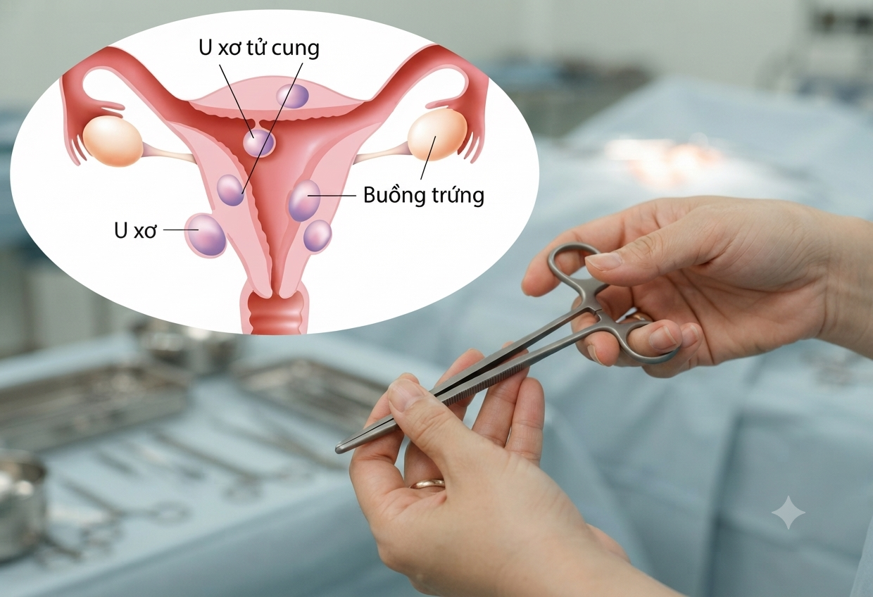 U xơ tử cung có cần mổ không? Những trường hợp bác sĩ khuyến cáo nên phẫu thuật