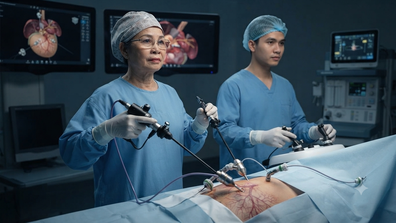 Nên chọn mổ nội soi hay mổ mở? So sánh chi tiết ưu, nhược điểm và địa chỉ phẫu thuật uy tín
