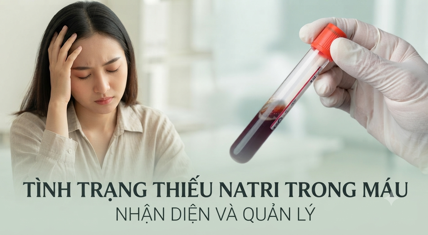 Hạ natri máu nguy hiểm như thế nào? Dấu hiệu cảnh báo và cách điều trị
