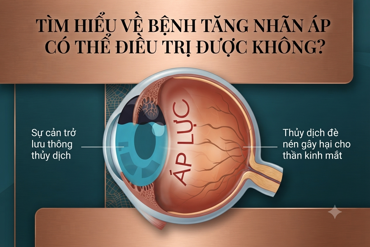 Tăng nhãn áp có điều trị được không? Cách bảo vệ thị lực và ngăn ngừa biến chứng