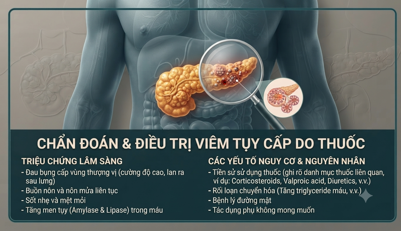 Suy tụy ngoại tiết là gì? Dấu hiệu nhận biết, nguyên nhân và cách điều trị hiệu quả