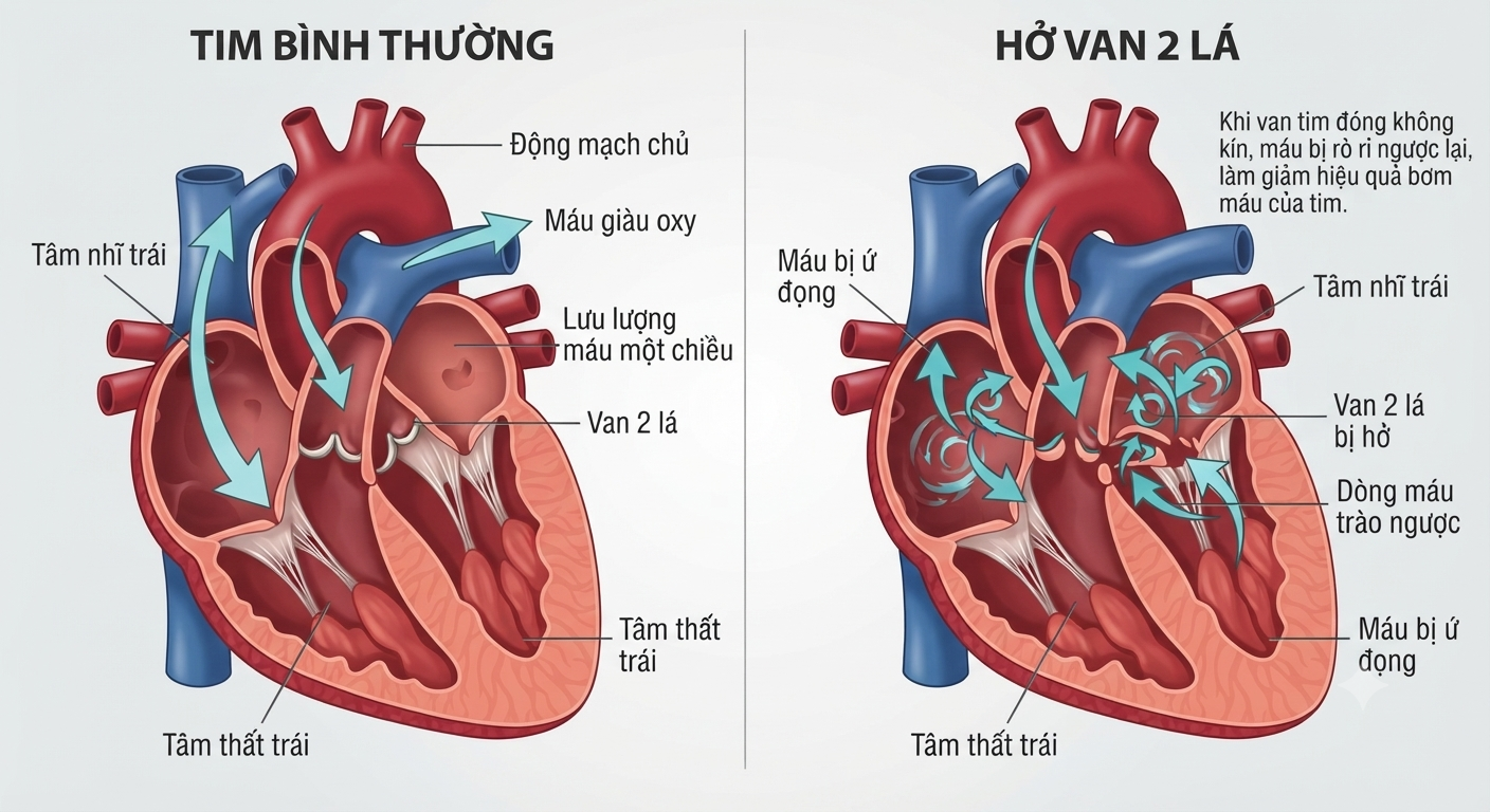 Bệnh van tim khi nào cần phẫu thuật? Dấu hiệu và phương pháp điều trị bạn nên biết