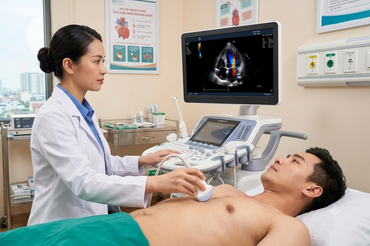 Siêu âm tim cho biết điều gì? Những bệnh lý có thể phát hiện sớm qua siêu âm tim