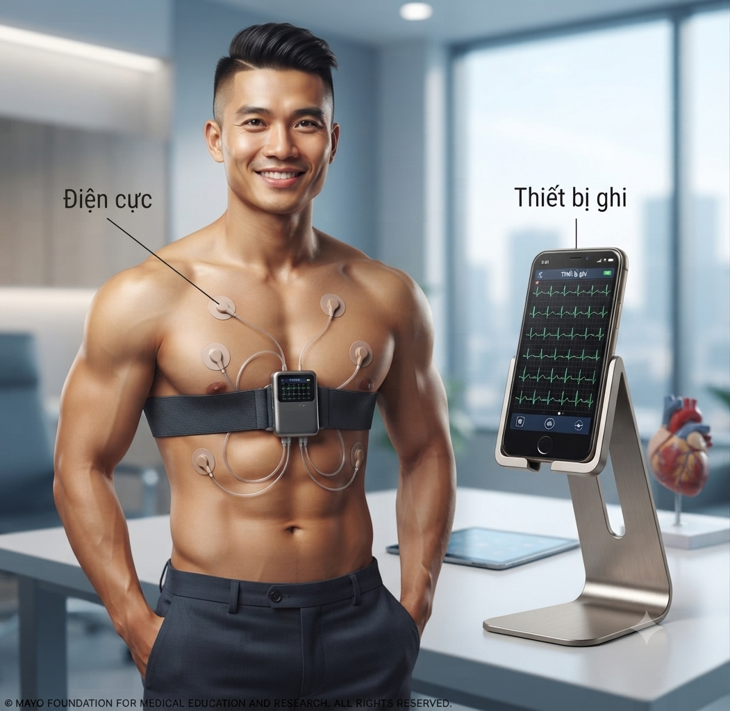 Holter điện tim 24 giờ là gì? Khi nào bác sĩ chỉ định thực hiện?