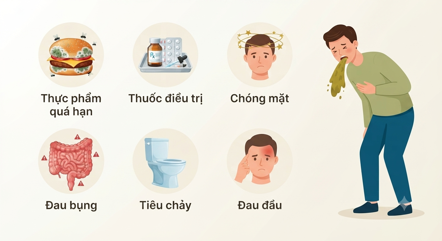 Ngộ độc thực phẩm xử trí thế nào? Hướng dẫn sơ cứu đúng cách và thời điểm cần đến bệnh viện