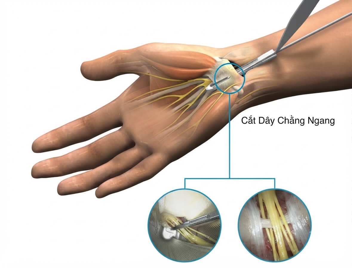 Hội chứng ống cổ tay có phải mổ không? Khi nào nên phẫu thuật để tránh biến chứng?