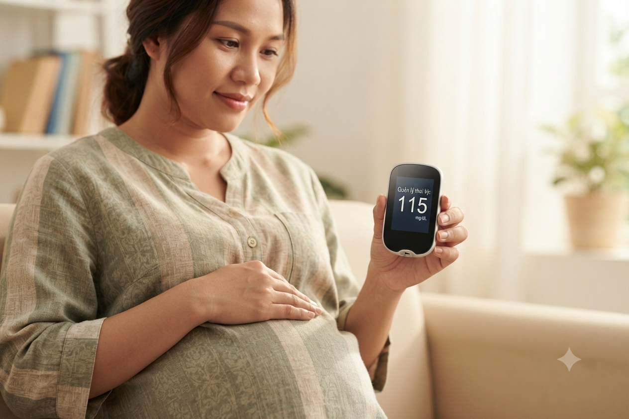 Tiểu đường thai kỳ: Dấu hiệu nhận biết, nguyên nhân và cách kiểm soát an toàn