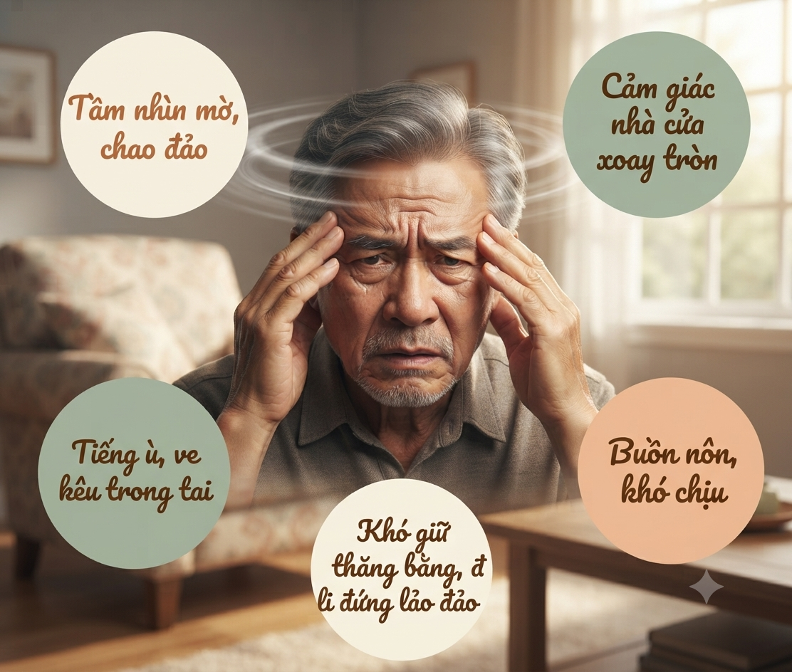Rối loạn tiền đình: Nhận biết sớm triệu chứng và phương pháp điều trị hiệu quả