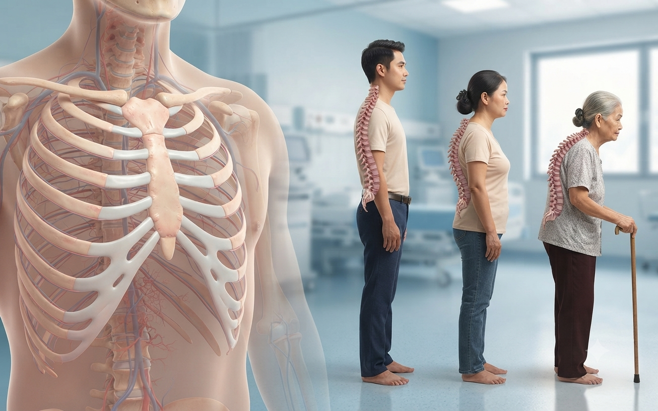 Loãng xương ở người trẻ có nguy hiểm không? Nguyên nhân, dấu hiệu và cách phòng ngừa