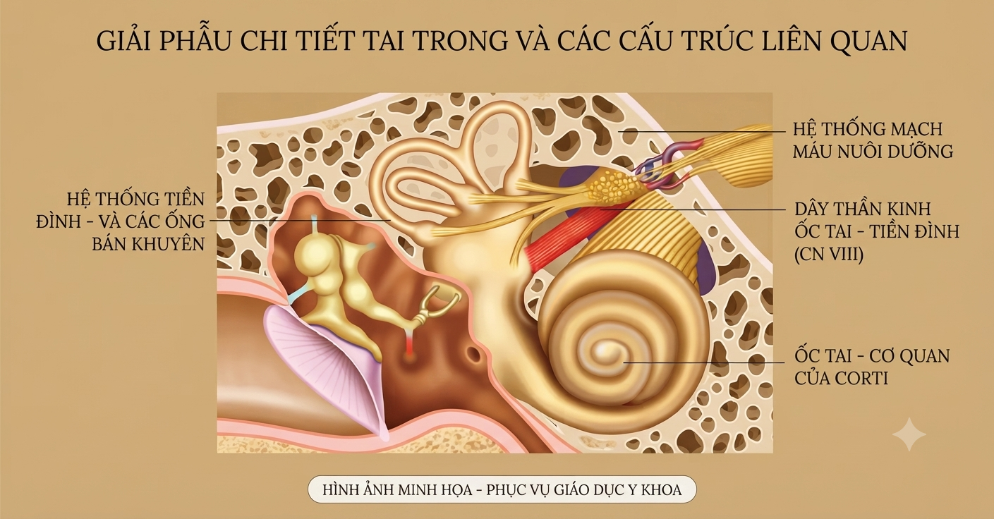 U thần kinh thính giác có nguy hiểm không? Dấu hiệu nhận biết và cách điều trị