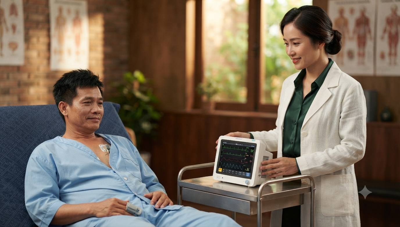 Khám bệnh lý tim phổi gồm những gì? Review khám tim phổi tại Bệnh viện Hồng Ngọc