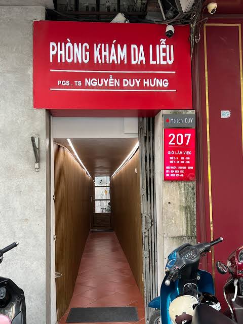 Phòng khám Da liễu Bác sĩ Nguyễn Duy Hưng 207 Phố Huế