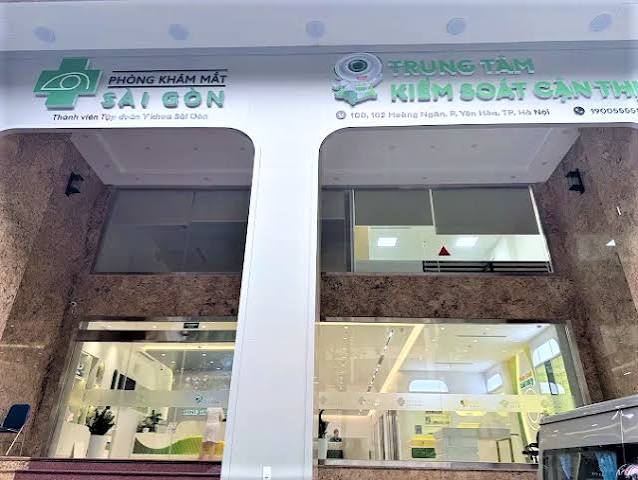 Đặt khám Trung tâm Kiểm soát cận thị Mắt Sài Gòn Hoàng Ngân