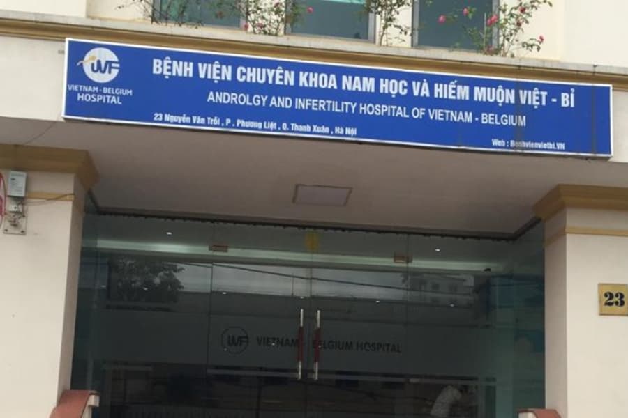 Đặt khám Bệnh viện chuyên khoa Nam học & Hiếm muộn Việt Bỉ