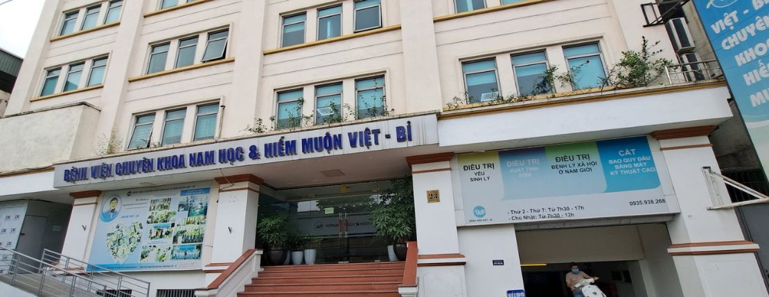 Đặt khám Bệnh viện chuyên khoa Nam học & Hiếm muộn Việt Bỉ