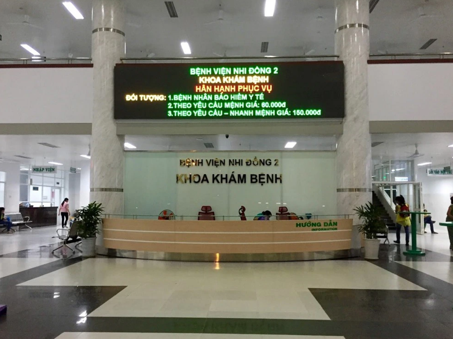 Đặt khám Bệnh viện Nhi đồng 2
